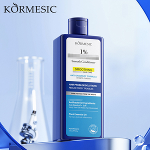 Après-shampoing lissant à la kératine biologique KORMESIC Private Label 265g, hydratant, favorisant la croissance des cheveux, traitement anti-chute de cheveux - Product Image 1