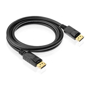 Cable DP a DP con Cubierta de PVC Blindada y Trenzada Compuesta de <span class=keywords><strong>1.2</strong></span> 1.8M 1080P para Uso en Computadoras - Product Image 1