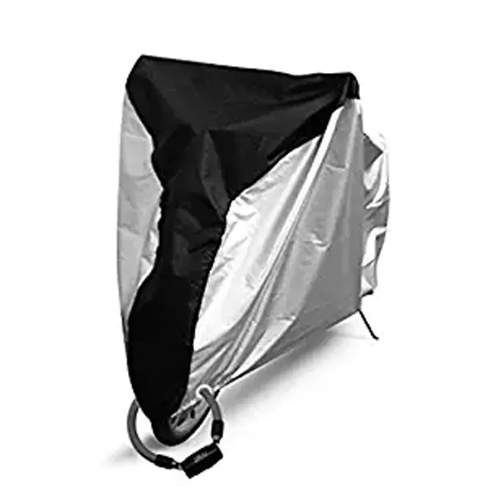 Amazon hot sell 190T polyester 210D oxford XL outdoor storage bicycle rain cover waterproof bike cover