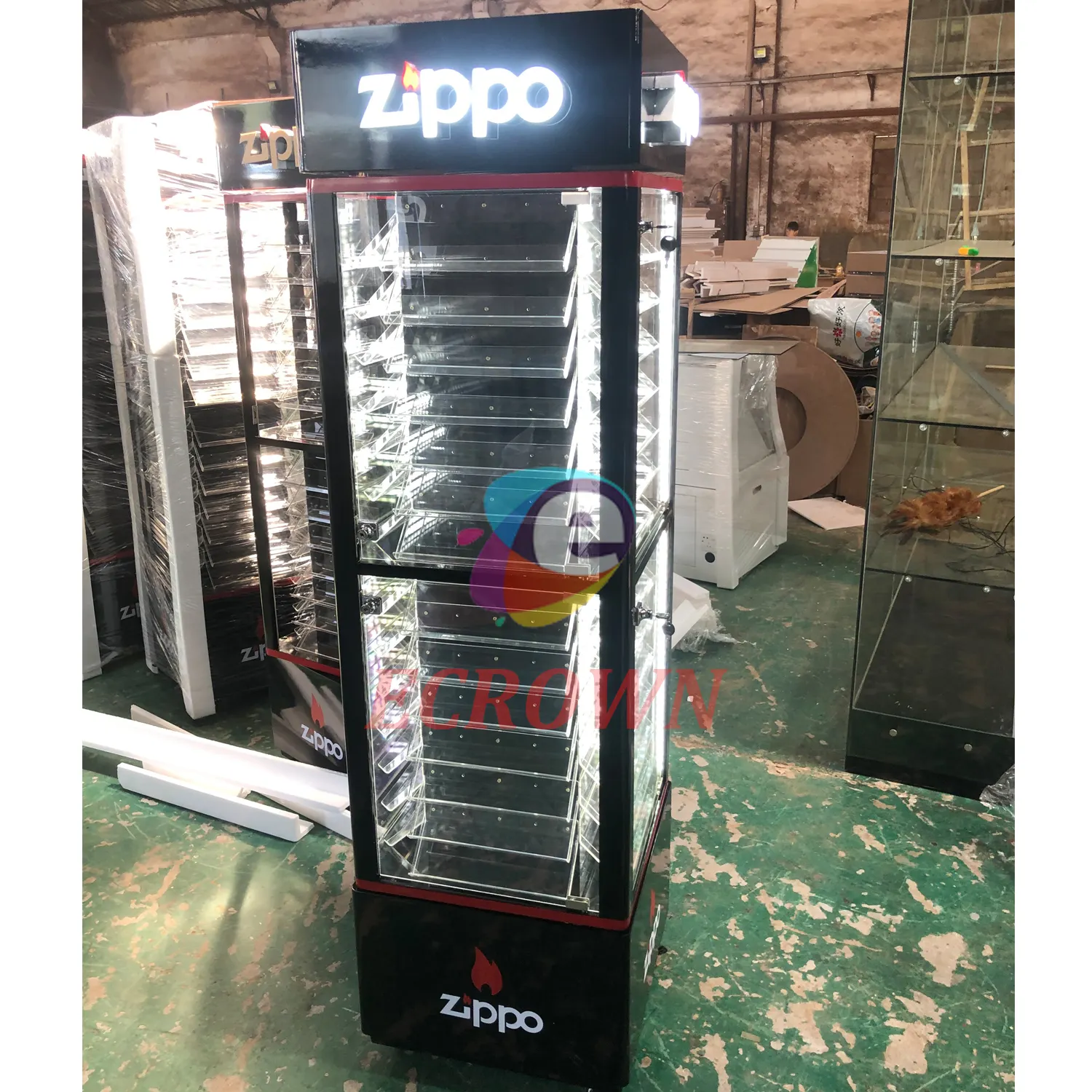 Lighter Display Stand zippo Rack Organizer zippo For Shop Storage Showcase