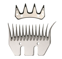 Lame de tondeuse à moutons 13 dents en acier inoxydable, grattoir, tondeuse industrielle ODM pour chèvres, sans marque