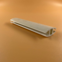 Barre de fixation inférieure en plastique pour stores romains à enroulement, fabriquée en Chine, en PVC, modèle LX Chemical LX5500, taille et couleur personnalisées, durée de vie supérieure à 5 ans