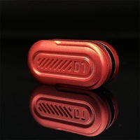 Slider Fidget Logam Haptic Push Pocket Gadget ADHD Anxiety Mini Magnetic Fidget Slider 3 Lapis Mainan Fidget dengan Suara Klik