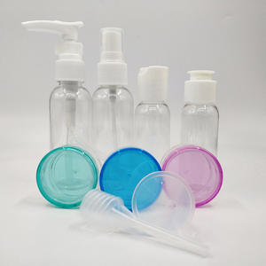 Juego de Envases Cosméticos Personalizados, Kit de Artículos de Aseo, Botellas de Viaje para Loción y Champú, Dispensador con Bomba - Product Image 1