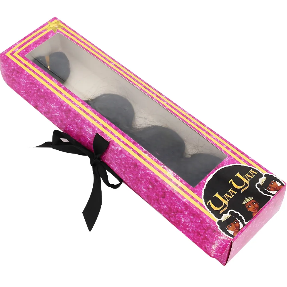 Custom Luxury Eco-Friendly Hair Extension Packaging Boxes Custom Wig Box