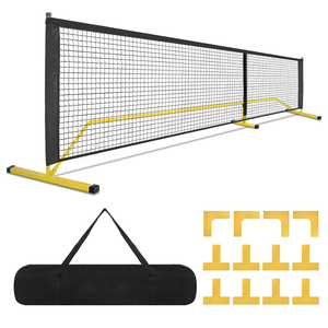 Chất Lượng Cao Xách Tay Pickleball Mái Chèo Bóng Net Set Nhà Máy Trực Tiếp Glow Tối Edgeless Phong Cách Cho Trẻ Em 13Mm 16Mm Độ Dày - Product Image 4