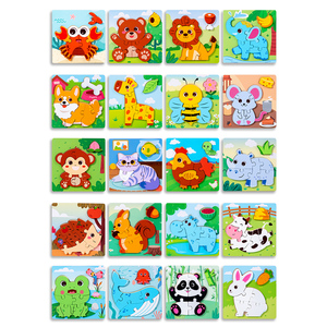 Tùy Chỉnh Động Vật Tìm Thấy Thực Phẩm Ghép Hình Câu Đố Hội Đồng Quản Trị Hình Dạng Tự Làm Khối Trò Chơi Giáo Dục Học Tập <span class=keywords><strong>3D</strong></span> Câu Đố Đồ Chơi Cho Trẻ Em Trai Cô Gái - Product Image 5