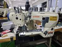 Machine à coudre DS-6200-02MS à entraînement Direct, alimentation du bras, 4 aiguilles, 6 fils