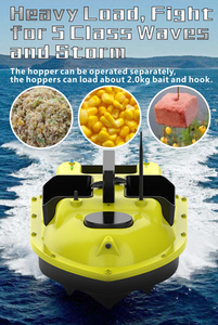 Bateau à appâts télécommandé 2026 avec système de positionnement GPS et distributeur automatique d'appâts - Product Image 6