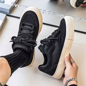 Chaussures rétro populaires pour hommes, design de niche avec languette épaisse, baskets décontractées polyvalentes de style coréen - Product Image 2