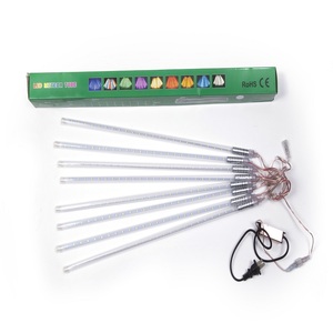 Đèn Giáng Sinh <span class=keywords><strong>LED</strong></span> ngoài trời Trung Quốc, đèn trang trí lễ hội hình tuyết rơi, đèn mưa sao băng <span class=keywords><strong>LED</strong></span> - Product Image 2
