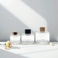 Fabrication de flacons diffuseurs de parfum en verre rond de 200 ml, 250 ml, 500 ml, flacon vide pour diffuseur de parfum, flacon de désodorisant pour voiture