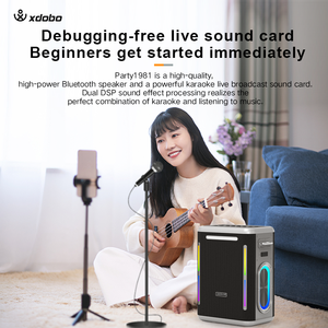 Xdobo Vua Max Cộng Với 300W Karaoke Công Suất Cao Loa Không Dây Với Khối Lượng Lớn Di Động Ngoài Trời Loa Bluetooth Di Động - Product Image 3