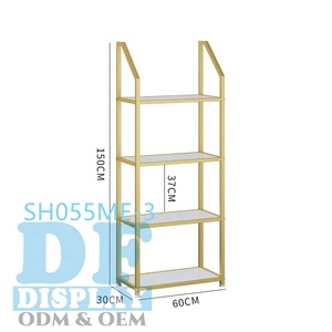 Giá Để Giày Và Túi Màu Vàng Kim Cho Phòng Trưng Bày Giá Trưng Bày Cho Cửa Hàng Cửa Hàng Kệ Giày Giá Trưng Bày Túi Xách Tay - Product Image 4