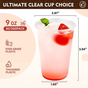 Vaso Desechable Ecológico, Biodegradable y Compostable, Transparente, de PLA - Product Image 4