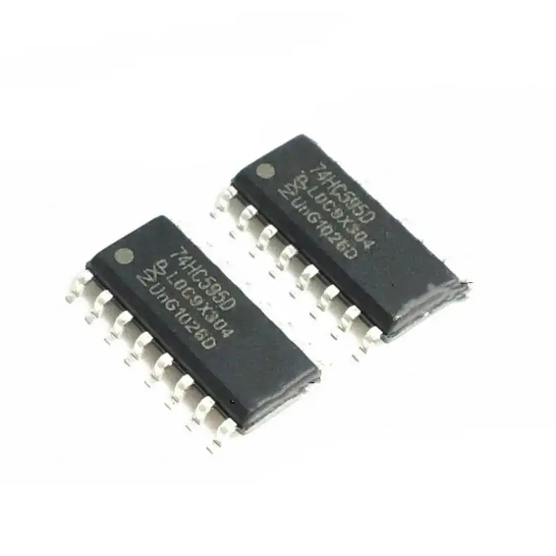 SM74HC595D 74HC595 74HC595D SN74HC595D SOP16 LED display logic chip Eight chips shift register