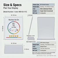 Carte NFC 13,56 MHz à paiement sans contact, puce 213, autocollant de commande de table avec code QR, carte d'acquisition client, carte à induction personnalisée