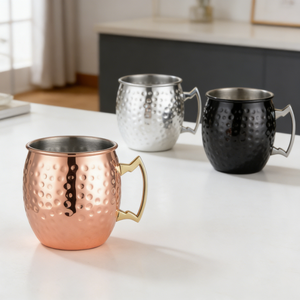 530ml Stainless Steel Handgrip Hammer Beer <b>Cup</b>-Eco-Friendly <b>Large</b> Capacity for Camping - Product Image 6