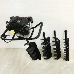 Herramienta de Jardinería de 4 Tiempos de Alta Resistencia, Perforadora de Tierra, Excavadora de Hoyos para Postes, Perforadora de Suelo para Plantar Árboles - Product Image 2