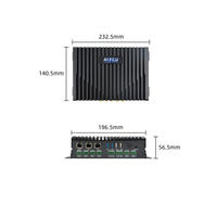 Boîtier AI de calcul en périphérie RK3588J sans ventilateur, compatible SSD NVMe 32 TOPS, LPDDR5