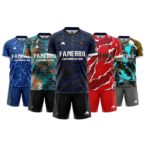 เสื้อฟุตบอลอเมริกันโพลีเอสเตอร์คุณภาพสูง น้ำหนักเบา ออกแบบเองได้ สำหรับทีมชาย  รับสั่งทำโลโก้ OEM - Product Image 3