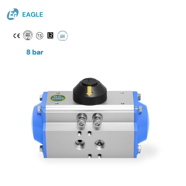 For Equipment: DR/SY Compact Pneumatic Actuator Single-Double Acting 90Β°/180Β° Rotation Industry Automation Valve Control Torque