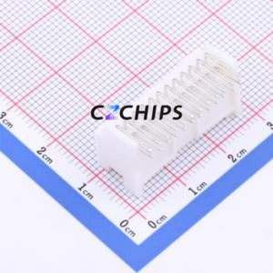 HC-SPH-2*12AW Wire-to-Board Pin Header Bent Lead Through Hole,P=2mm Connector 2x12P 2mm Right Angle Insert PAD - Product Image 2