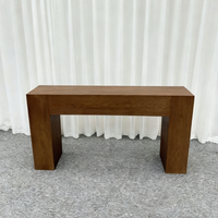 Meubles de salon modernes et luxueux Table console en bois de style simple pour coin salon et entrée