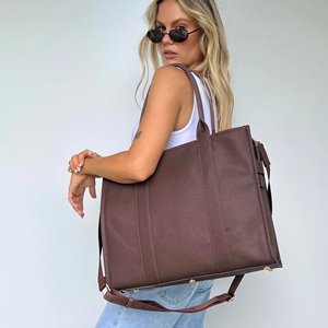 Bolso Tote de Nylon Estructurado Grande y Moderno 2026 para Mujer, Bolso de Mano para Portátil, Bolso Cruzado Grande para Maestras, para Uso Diario - Product Image 6