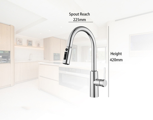 Grifo Monomando Extraíble Más Vendido, Compatible con Agua Fría y Caliente, Filtro de Agua, Mezclador de Cocina con Salida de Agua, Viene con Garantía de 5 Años - Product Image 2
