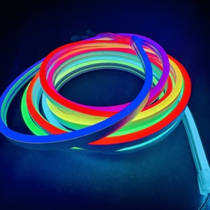 Địa chỉ RGB <span class=keywords><strong>DMX</strong></span> <span class=keywords><strong>Led</strong></span> Neon Ánh sáng linh hoạt đầy đủ màu sắc 12V 24V 6mm 8mm 96led <span class=keywords><strong>ws2811</strong></span> neon ánh sáng Ống Bar Mall xây dựng trang trí - Product Image 3