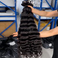Cheveux Humains Bouclés Indiens Vierge à Texture Lisse – 100% Naturels Non Traités