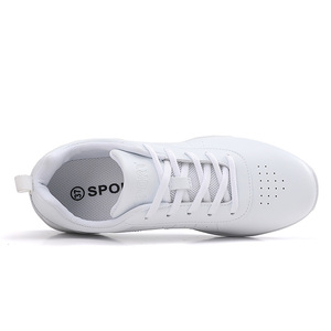 Nuovo di alta qualità bianco cheerleading <span class=keywords><strong>scarpe</strong></span> da ballo per bambini all'ingrosso taglia 28-44 # ragazze sport sneaker antiscivolo design di fabbrica - Product Image 5