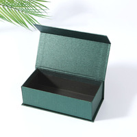 Boîtes rigides magnétiques en carton rouge pour cadeaux et artisanat, pour vêtements, chaussures, emballages de bougies, avec options de laminage brillant ou mat et d'embossage