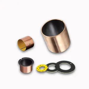 CuSn8P FB090 phosphor bronze bush supplier BK90 Bronze rolled bushing bearing factory WB800 bronze sleeve sliding bearing