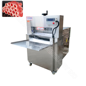 Restaurant Beef Mutton <b>Cutting</b> Roll <b>Machine</b> Frozen <b>Meat</b> <b>Cutting</b> <b>Machine</b> High Efficiency Pork Belly Frozen <b>Meat</b> Slicer - Product Image 1
