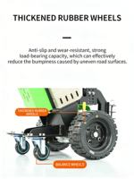 Tracteur de remorquage électrique 5 tonnes pour entrepôt et usine, remorqueur de fret électrique pour aéronautique