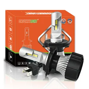 Super brillante Lámpara Auto luz 110W 20000LM H7 H4 del coche LED bombilla del faro H11 9005 HB3 9006 HB4 automotriz de la luz de iluminación