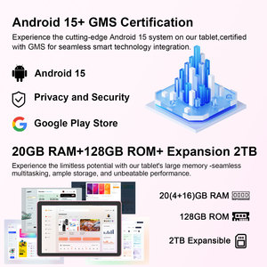 Precio de Fábrica OEM/ODM, Tablet PC <span class=keywords><strong>Android</strong></span> 15 de 10.1 Pulgadas, 20GB de RAM, 128GB de ROM, Venta Caliente 2025, Uso Profesional, Resolución 1280x800 - Product Image 2