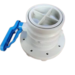 Piezas moldeadas de plástico de inyección personalizadas, válvulas de bola de Flexitank de pp de grado alimenticio, válvulas de mariposa de proveedor de oro de China