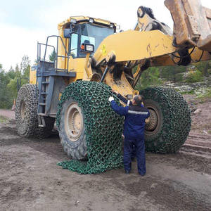 Vente d'usine Chaîne de protection des pneus forestiers robuste Chaîne de <span class=keywords><strong>neige</strong></span> pour skidder Chaîne de roue pour camion - Product Image 2