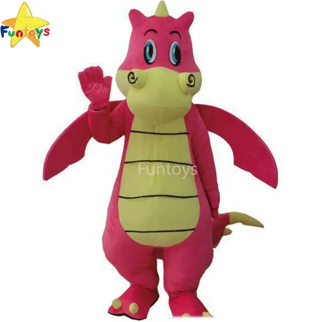 Funtoys-Disfraz de dinosaurio de peluche para adultos, disfraz de Mascota de Dragon Party, Navidad y Halloween