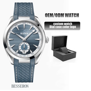 Reloj de Cuarzo de Acero Inoxidable de Lujo Hecho a Medida, con Cristal de Zafiro, Resistente al Agua y a los Arañazos, con Logotipo Personalizado - Product Image 1