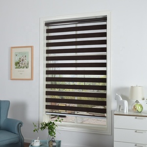 Custom Made Day and Night Double Layer zebra Roller <strong>Blinds</strong> <strong>Shades</strong> <strong>Shutters</strong> - Product Image 3