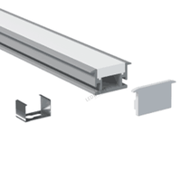 Luz Led de perfil de aluminio de alta calidad, 6063-T5 27x11mm, perfil de aluminio para Luz lineal Led