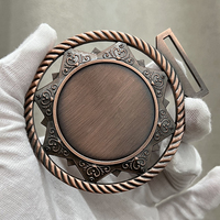 Médaille de course en bronze personnalisée de haute qualité en métal de sublimation sur matériau en aluminium