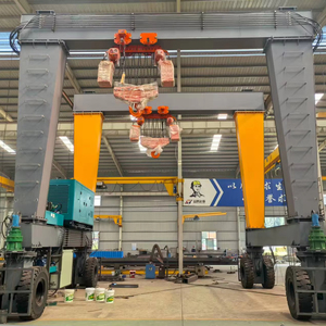 Grue de levage de bateaux marins, grue portique à pneus en caoutchouc pour conteneurs, capacités de 20, 50, 100, 200, 300, 500, 800 et 1000 tonnes - Product Image 1