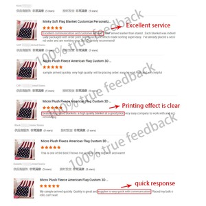 <span class=keywords><strong>Coperta</strong></span> in pile Sherpa personalizzata con bandiera americana, super morbida e calda, con logo stampato, per l'inverno, prodotta da fabbrica certificata BSCI. - Product Image 4