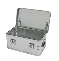 Boîte de rangement en aluminium pour camion en métal pour camping et expédition Boîte d'équipement de résistance