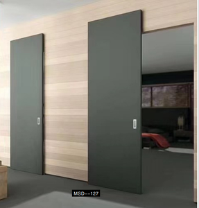 Puerta Corredera Oculta TOMA Float/Rail <span class=keywords><strong>Sin</strong></span> Riel Inferior, Puerta Interior de Madera Maciza MDF con Revestimiento de PVC - Product Image 1
